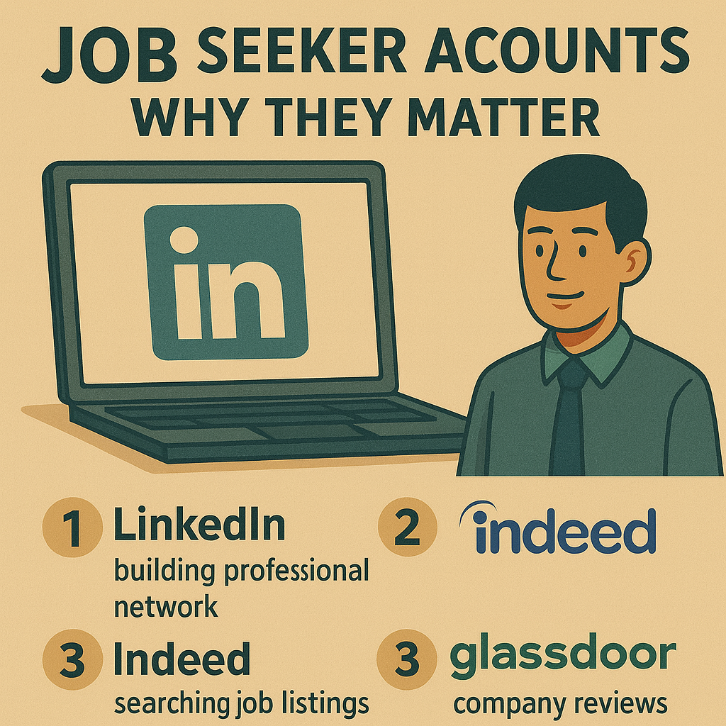 新移民上班必看：為什麼要建立 LinkedIn、Indeed、Glassdoor 求職帳號？如何在競爭激烈的市場中脫穎而出？