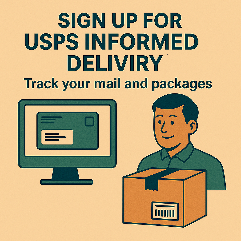 新移民郵件安心術：申請 USPS Informed Delivery 在線查看信件與包裹