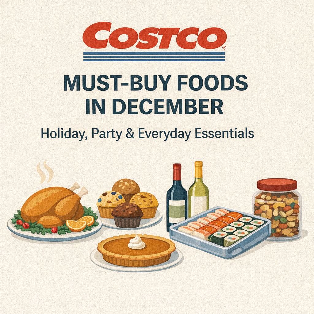 🛒🎄 Costco 12 月必買食物：超值組合一次整理｜節慶、聚會、日常補貨全包